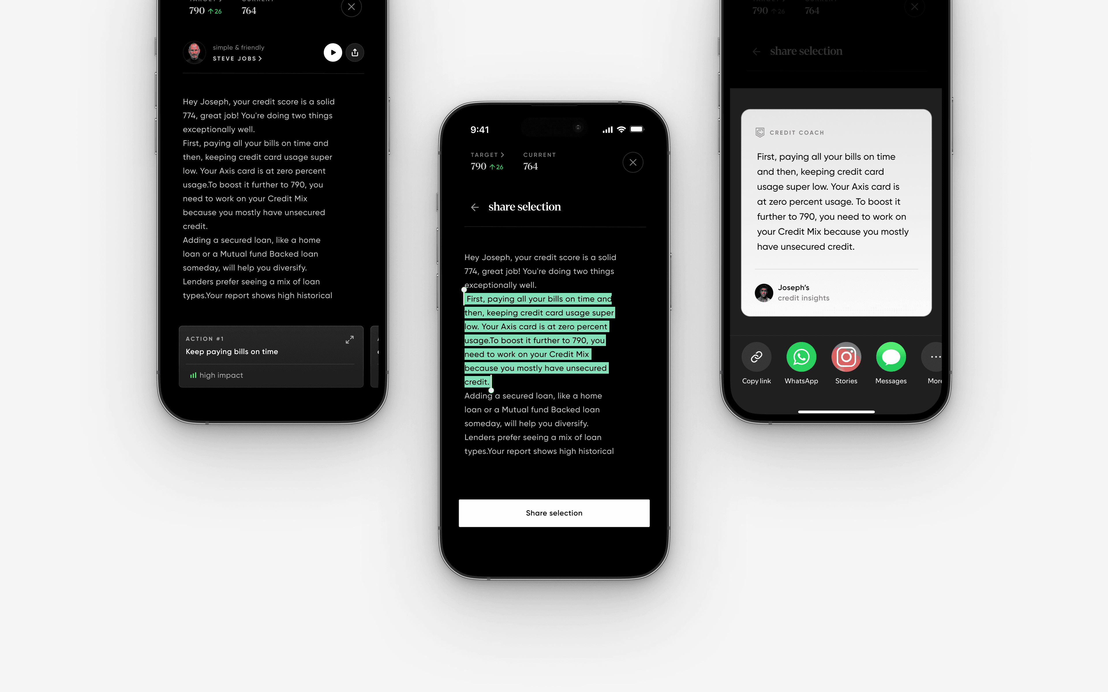 Lyearn UI & visuals