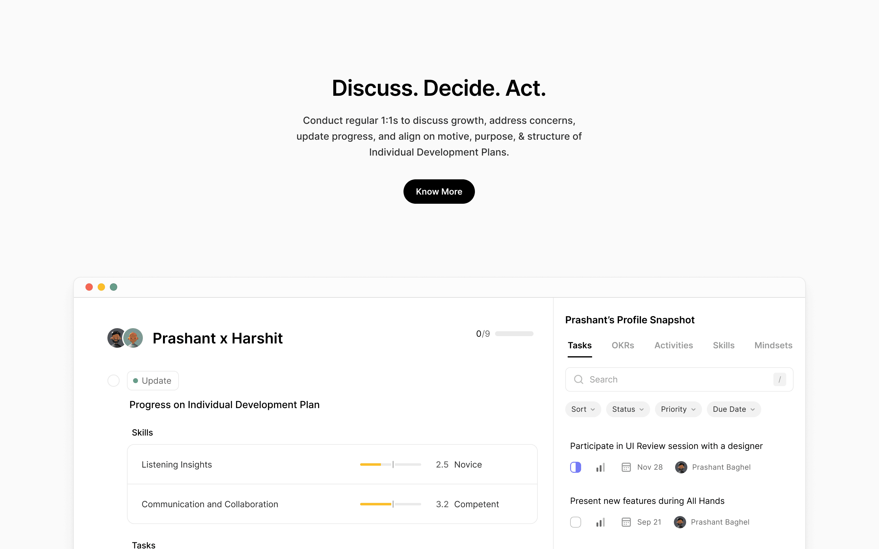 Lyearn UI & visuals